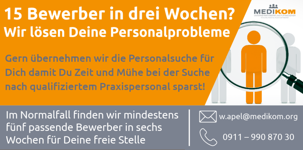 Leistungsvorstellung: Unterstützung beim Recruiting für Praxisinhaber Mehr Infos: info@dev9.webdesign-praxis.de